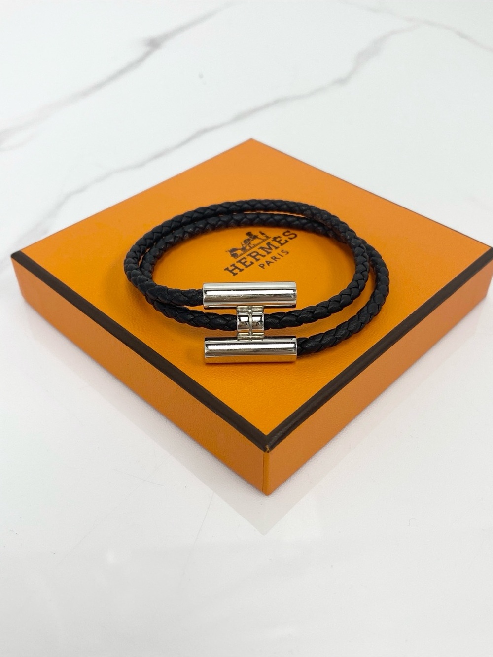 Hermès Tournis Tresse Bracelet